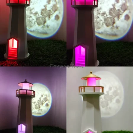 Lighthouse Moon Projector