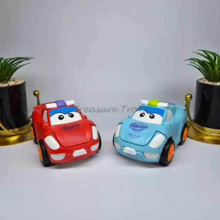 2-in-1 Cartoon Transforming Robot Car Toy