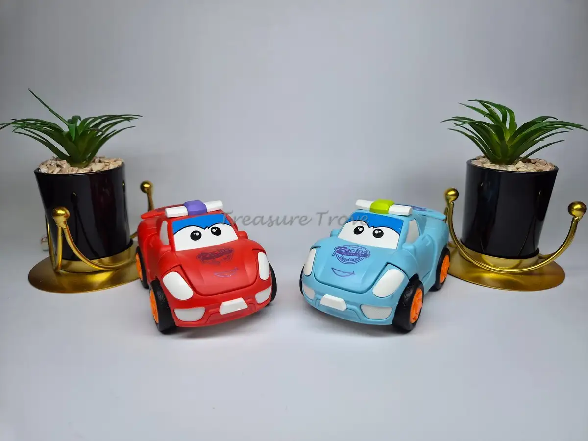 2-in-1 Cartoon Transforming Robot Car Toy